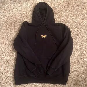 Brandy Melville oversized butterfly hoodie